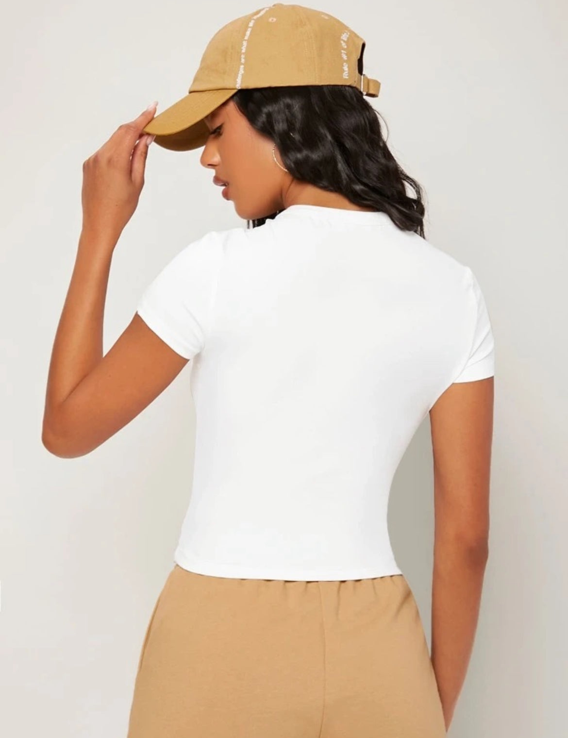 Pirouzi Official 'freedom' Crop Tee