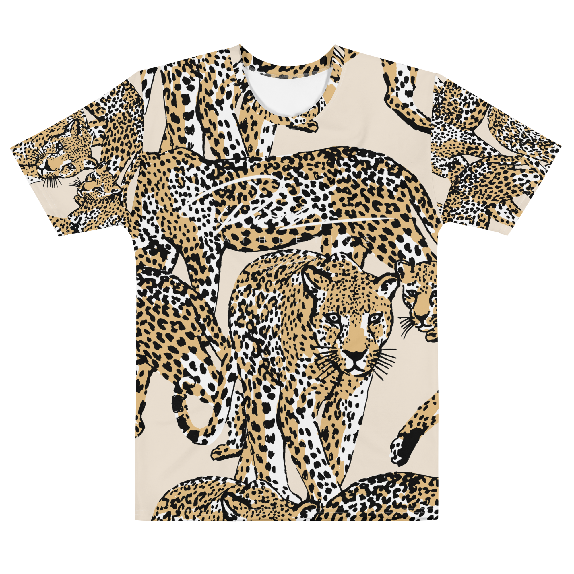Pirouzi Athletics 'Pirouz the Cheetah' t-shirt