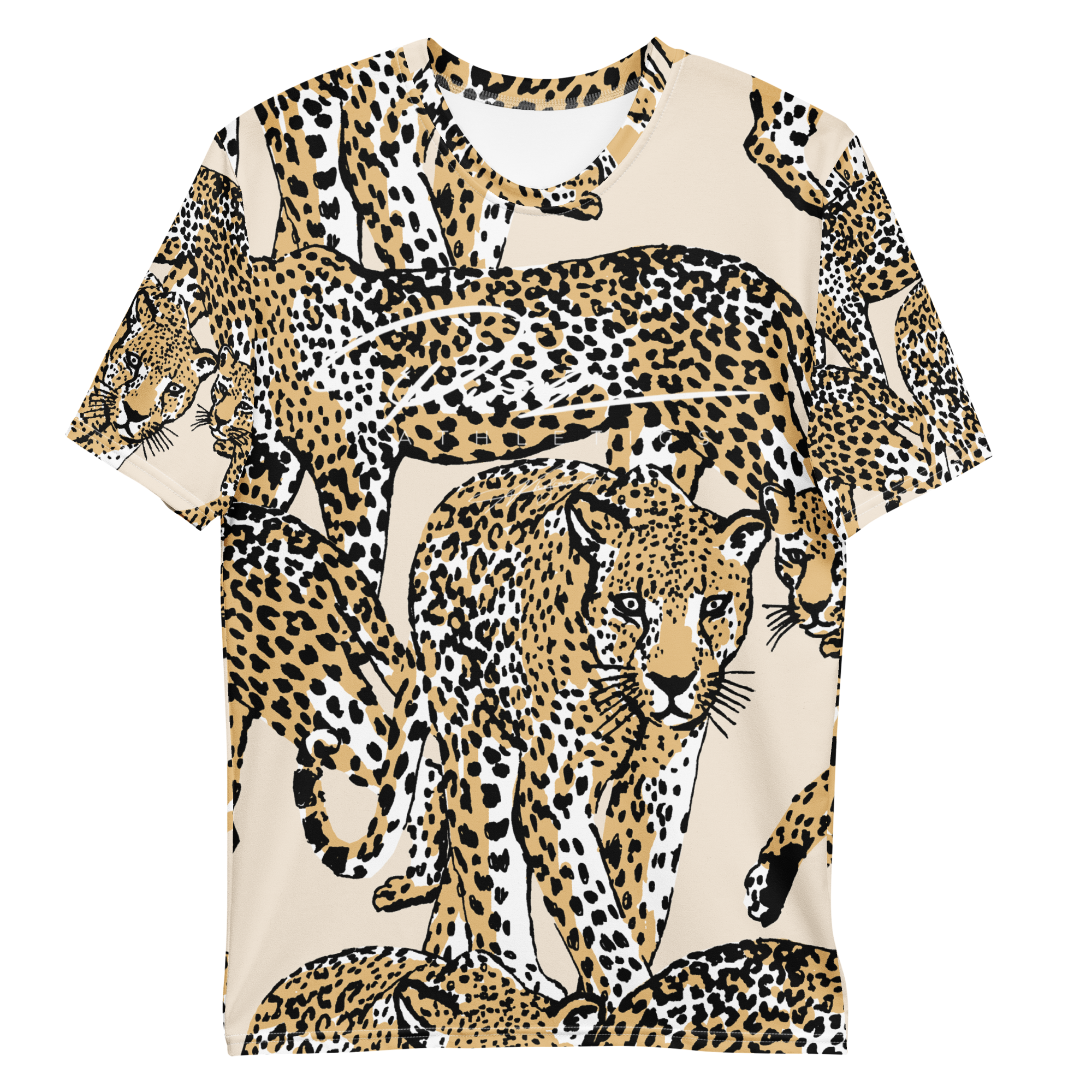 Pirouzi Athletics 'Pirouz the Cheetah' t-shirt