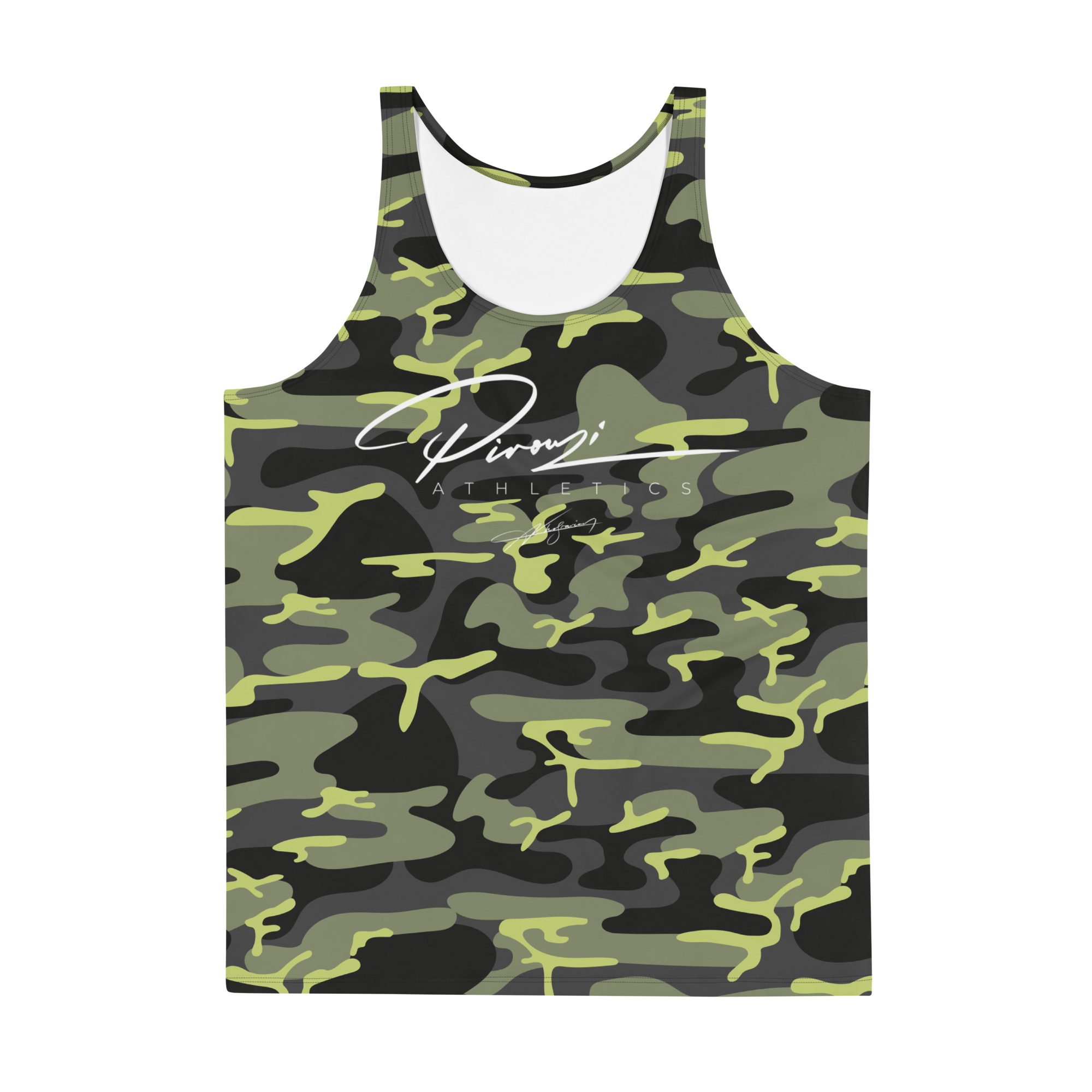 Pirouzi Athletics Camo Tank Top