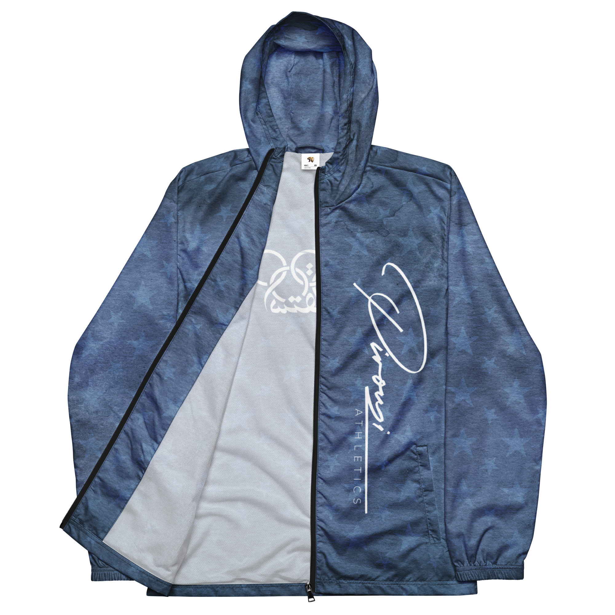 Pirouzi Athletics signature windbreaker