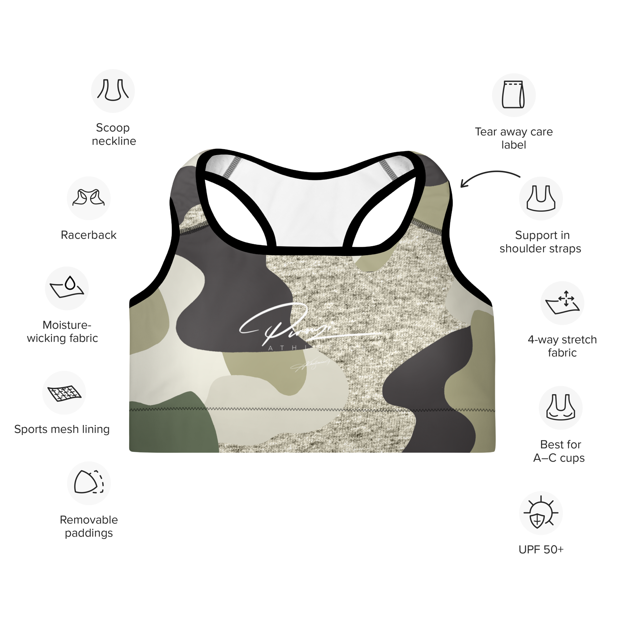 Pirouzi Athletics sports bra