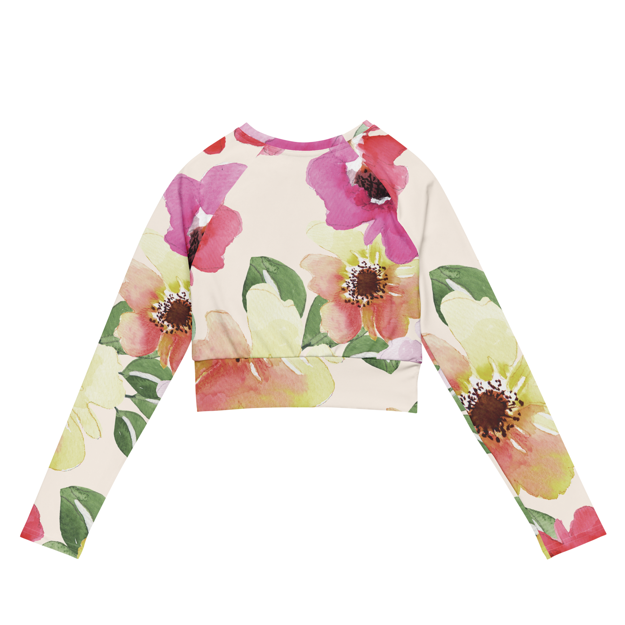 Pirouzi Athletics long-sleeve crop top