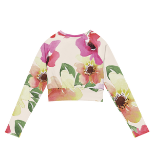 Pirouzi Athletics long-sleeve crop top