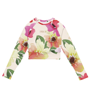 Pirouzi Athletics long-sleeve crop top