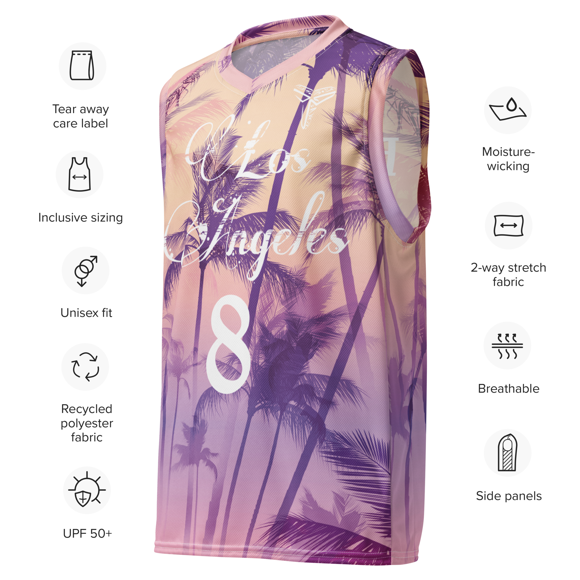 Pirouzi Athletics City of Angels alternate jersey