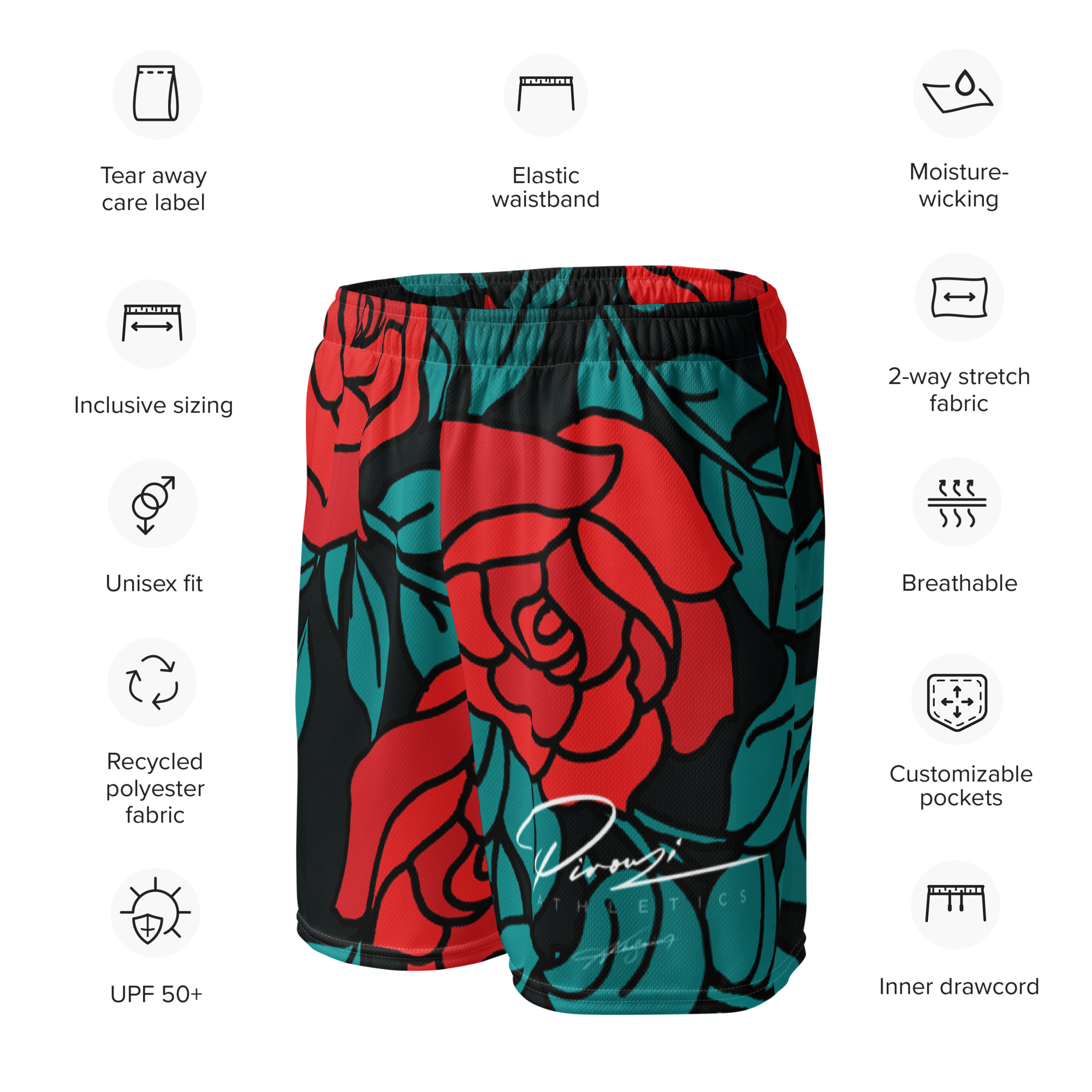 Pirouzi Athletics Signature Shorts