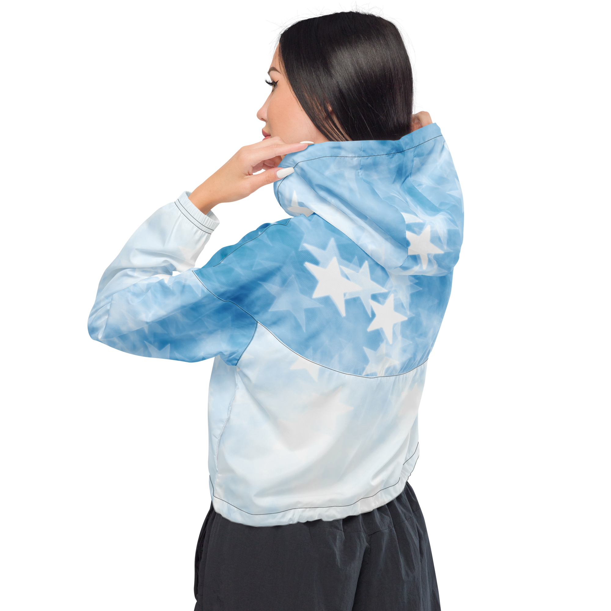 Pirouzi Athletics cropped windbreaker