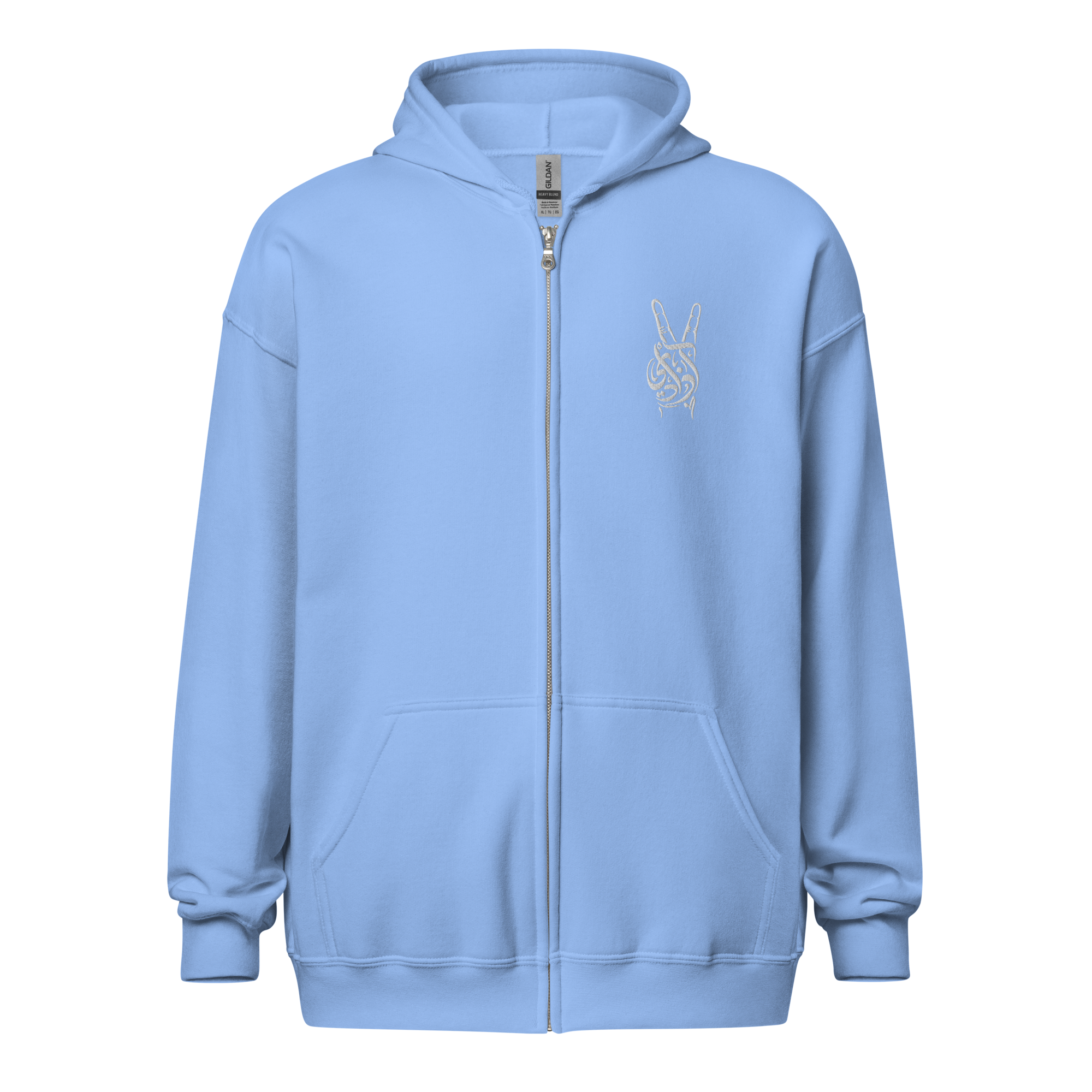 Pirouzi 'Freedom' zip hoodie