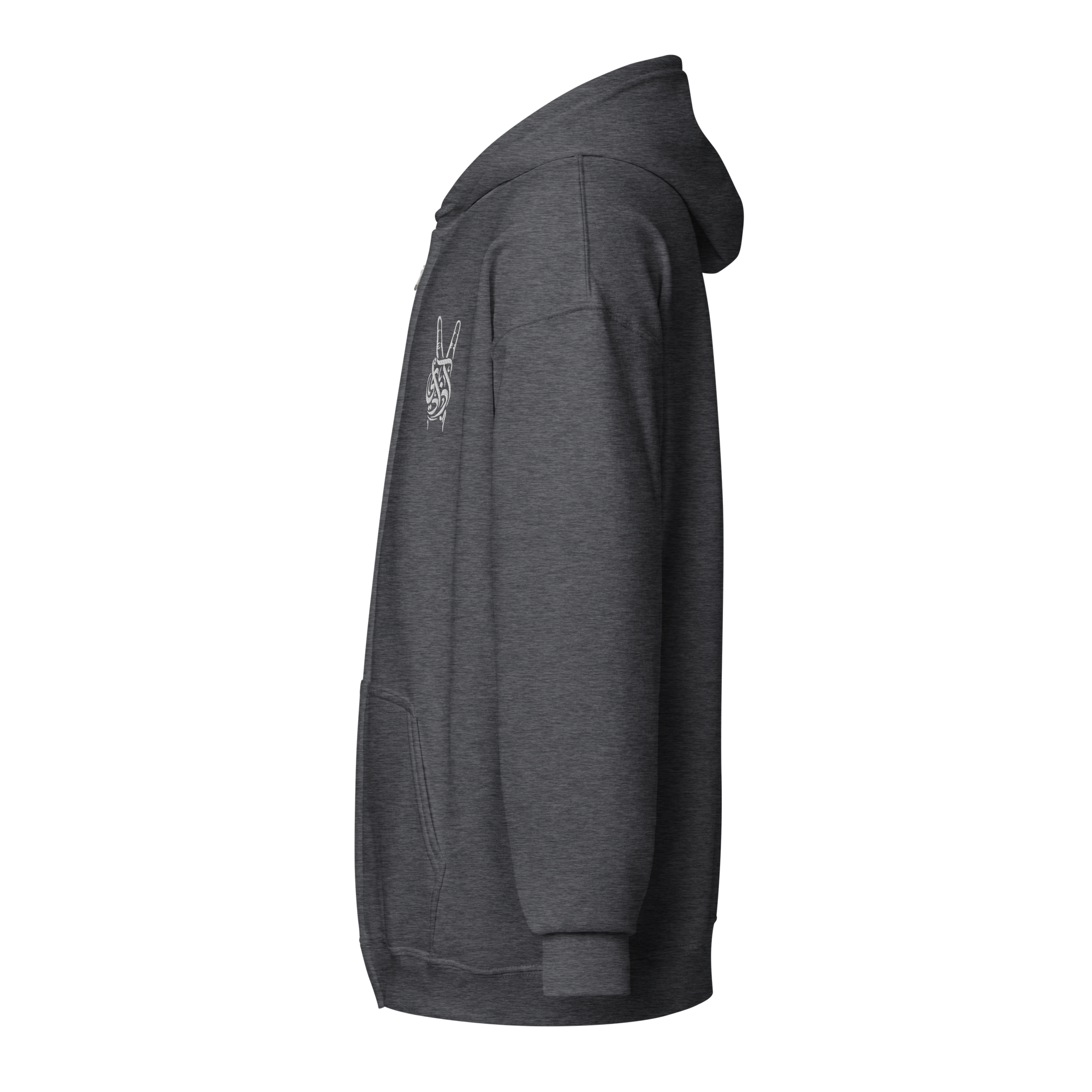 Pirouzi 'Freedom' zip hoodie