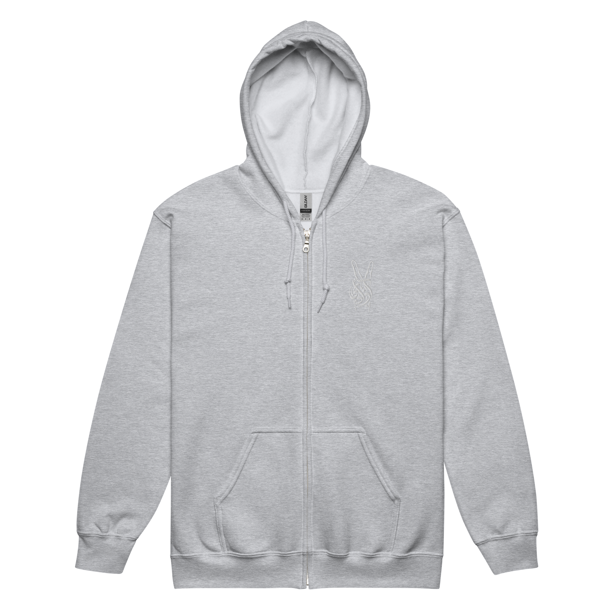 Pirouzi 'Freedom' zip hoodie