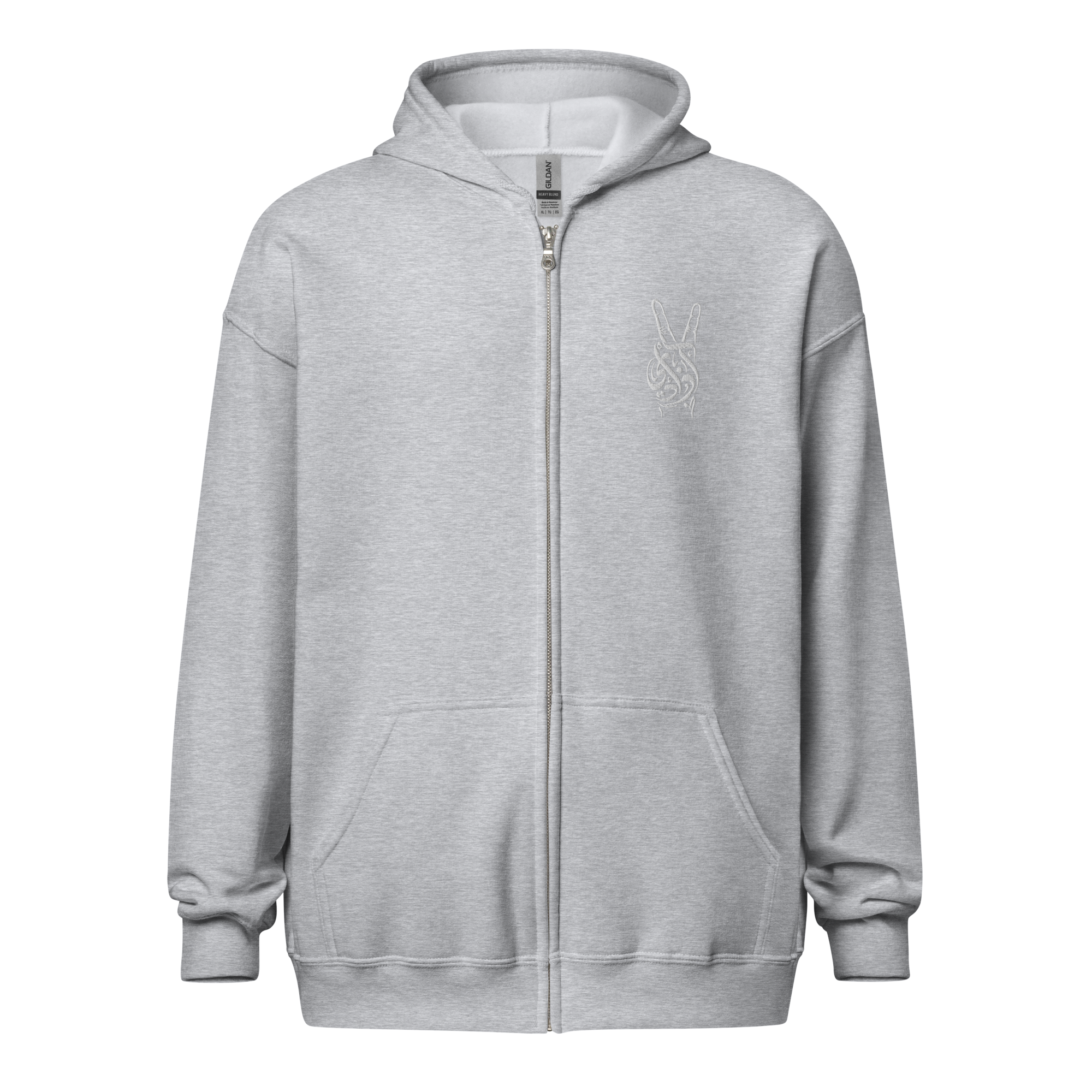 Pirouzi 'Freedom' zip hoodie