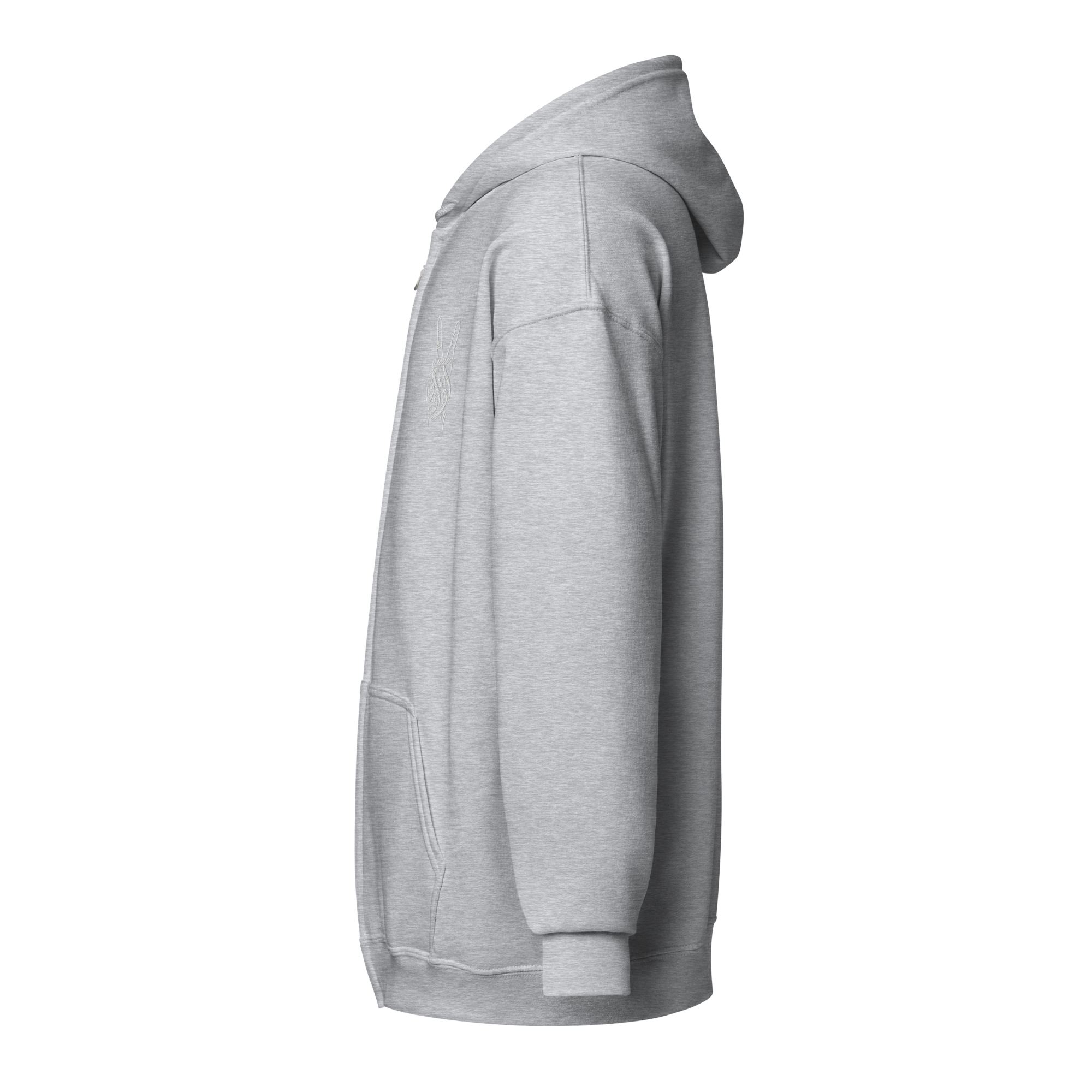 Pirouzi 'Freedom' zip hoodie