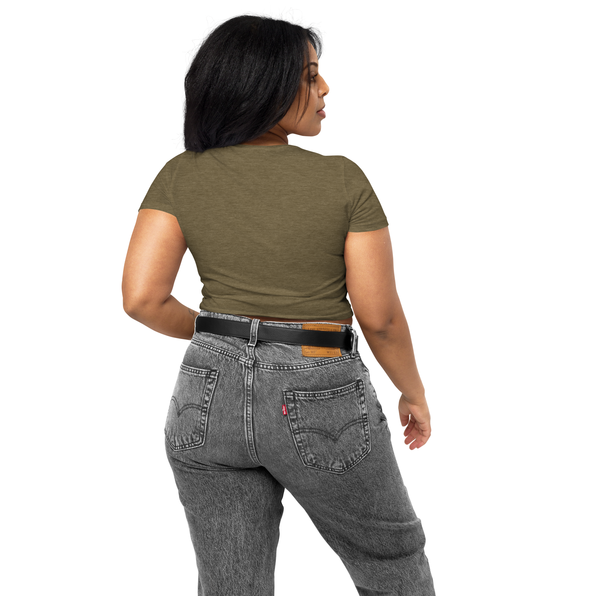 Pirouzi Official 'freedom' Crop Tee