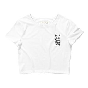 Pirouzi Official 'freedom' Crop Tee